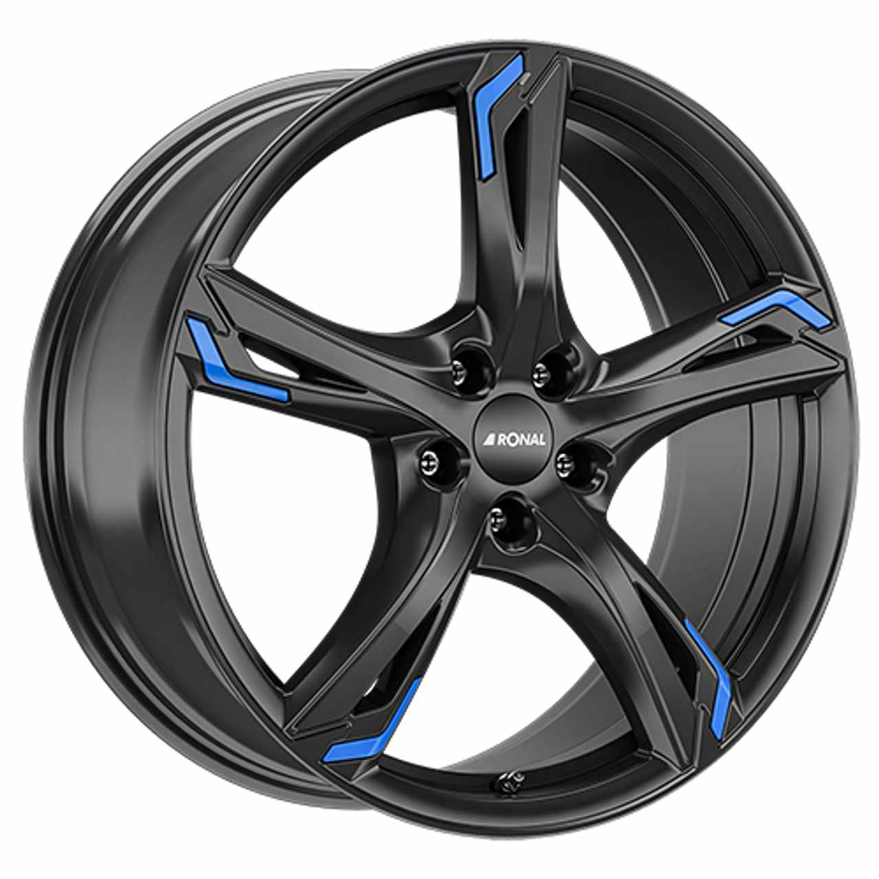 RONAL RONAL R62 BLUE jetblack 8.0Jx19 5x112 ET30