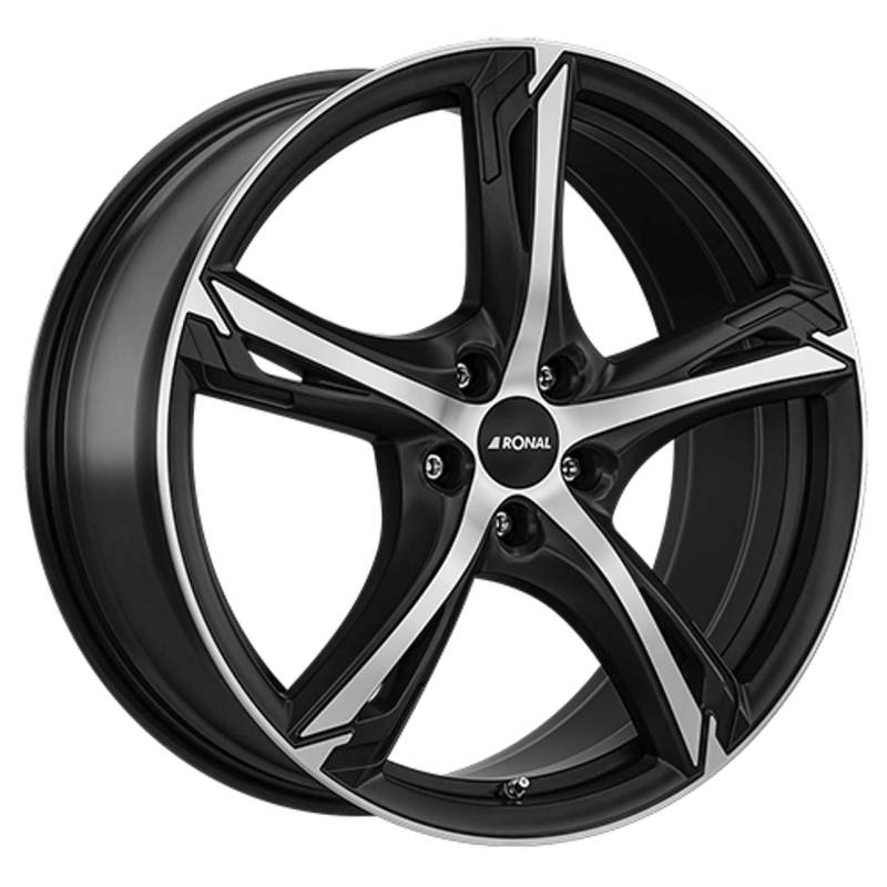 RONAL RONAL R62 jetblack-matt-frontkopiert 8.0Jx19 5x112 ET25