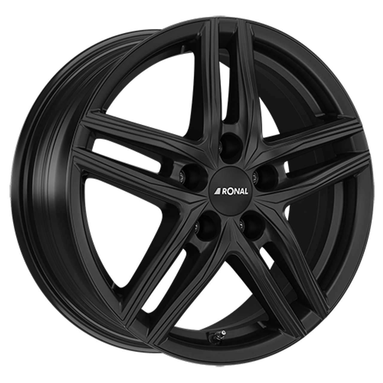 RONAL RONAL R65-5 jetblack-matt 8.0Jx19 5x108 ET50