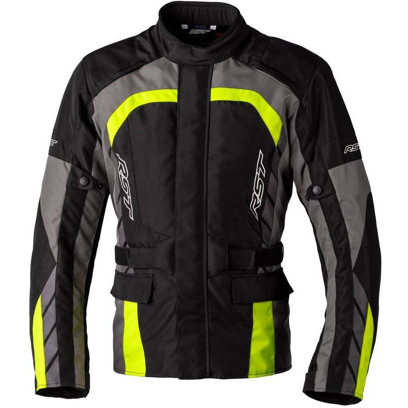 RST Alpha 5 CE Textil-Jacke Schwarz/Flo Gelb Größe: S