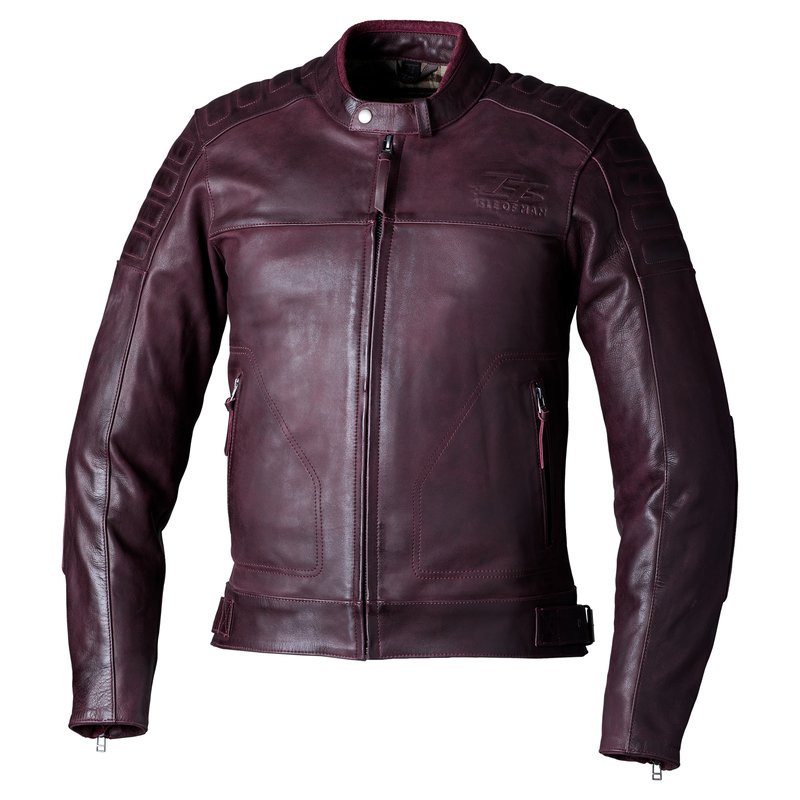 RST Brandish2 CE Lederjacke Herren Rot Größe: XXL