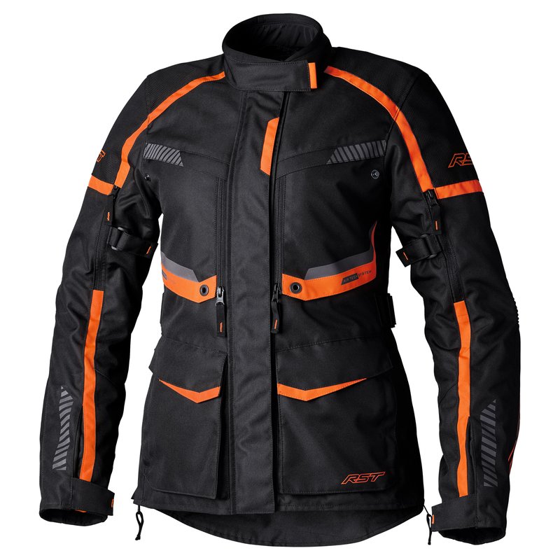 RST Maverick EVO CE Textil-Jacke Damen Orange Größe: S