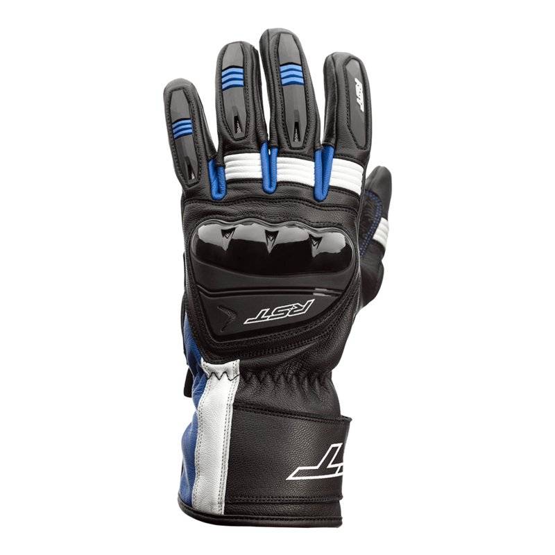 RST Pilot CE Handschuhe Schwarz/Blau/Weiß Größe: S