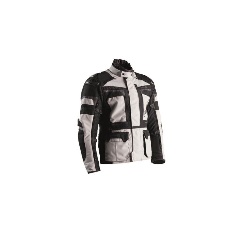 RST Pro Series Adventure-X Textil-Jacke Silber/Schwarz Größe: S