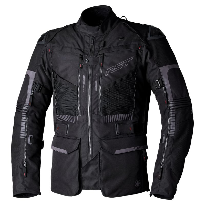 RST Pro Series Ranger CE Textil-Jacke Herren Schwarz Größe: M