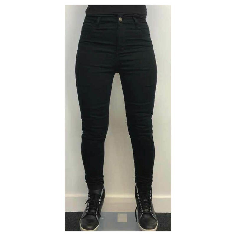 RST Reinforced Jegging Jeans Damen Textil Schwarz Größe: 12