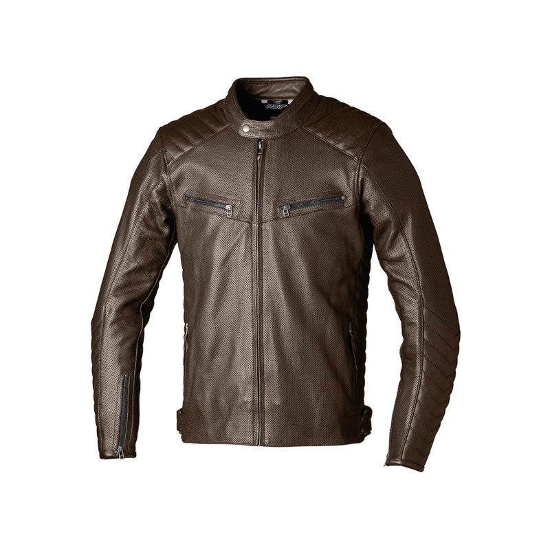 RST Roadster Air CE Lederjacke Herren Braun Größe: XL