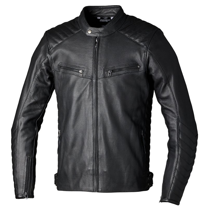 RST Roadster Air CE Lederjacke Herren Schwarz Größe: M