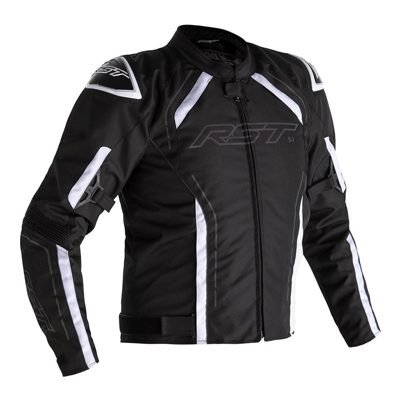 RST S-1 Jacke Textil Schwarz/Weiß Größe 3XL