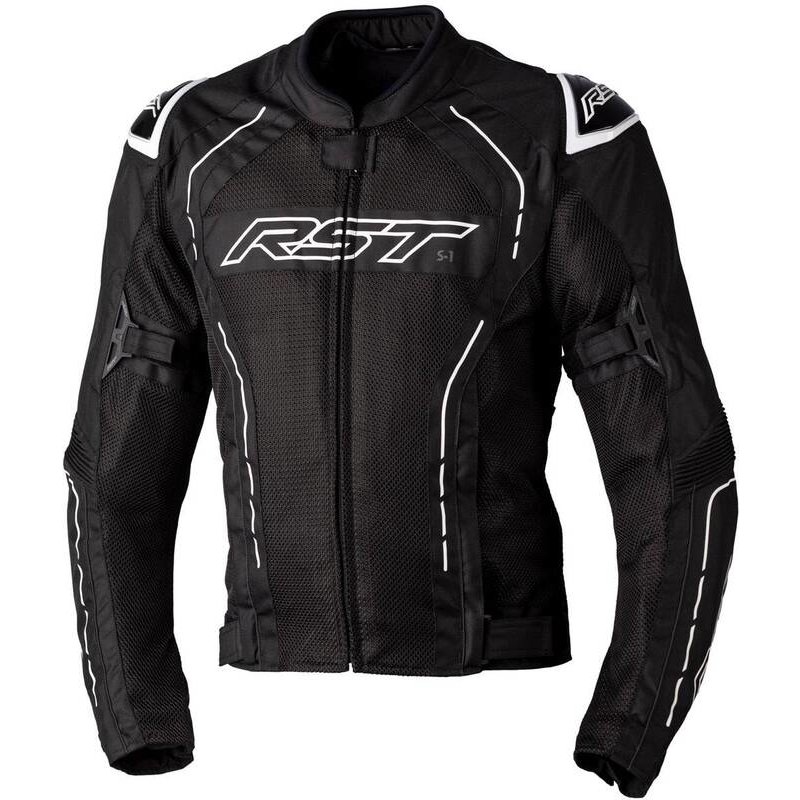 RST S1 Mesh CE Textil-Jacke Schwarz/Weiß Größe: XXXL