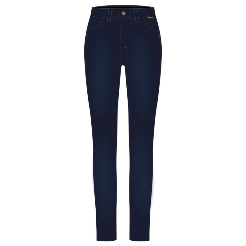 RST Tapered-Fit Verstärkte Jeans Blau Damen Größe: 10