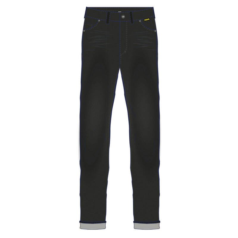 RST Tapered-Fit Verstärkte Jeans Schwarz Größe: 44