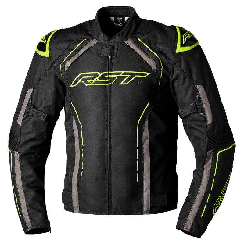 RST Textil-Jacke S-1 Herren Neongelb Größe: M