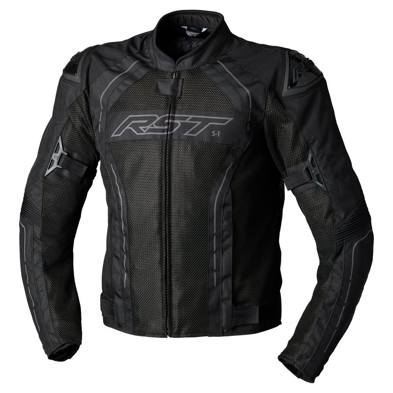 RST Textil-Jacke S1 Mesh Herren Schwarz Größe: XS