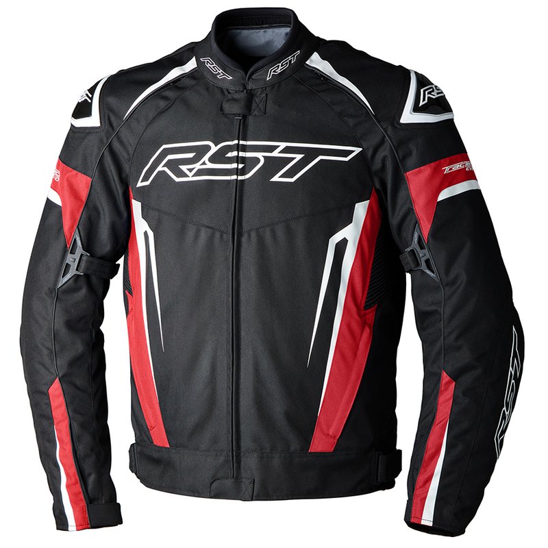 RST TracTech Evo 5 CE Textil-Jacke Rot/Schwarz/Weiß Größe: L