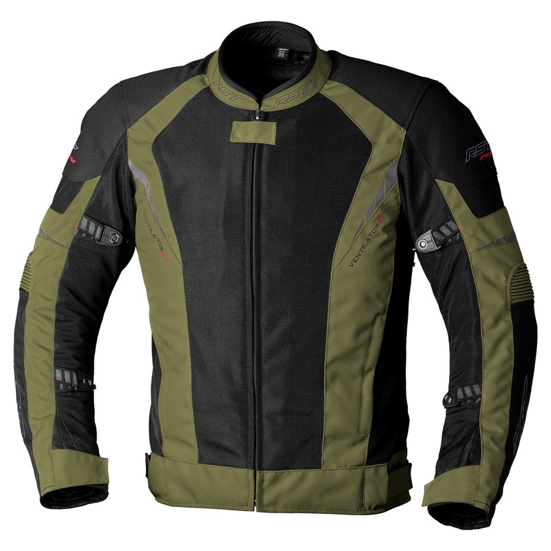 RST Ventilator-XT CE Textil-Jacke Herren Grün Größe: S