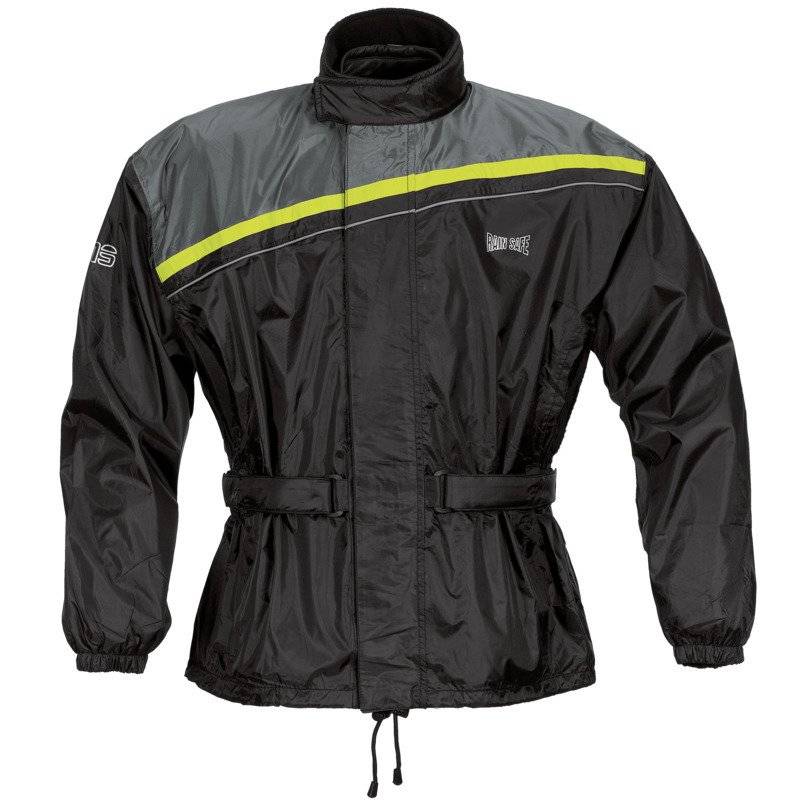 Regenjacke Douglas schwarz-gelb fluo 7XL