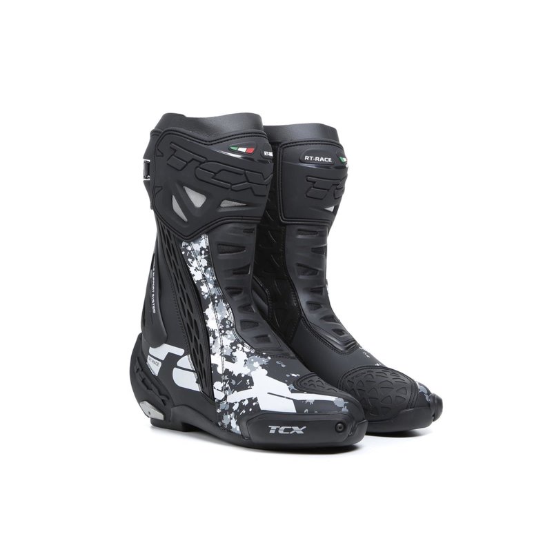 TCX Stiefel RT-Race NBGR schwarz-weiss-grau Größe: 38