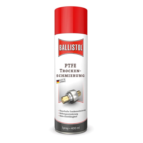 Trockenschmierstoff BALLISTOL auf PTFE-Basis