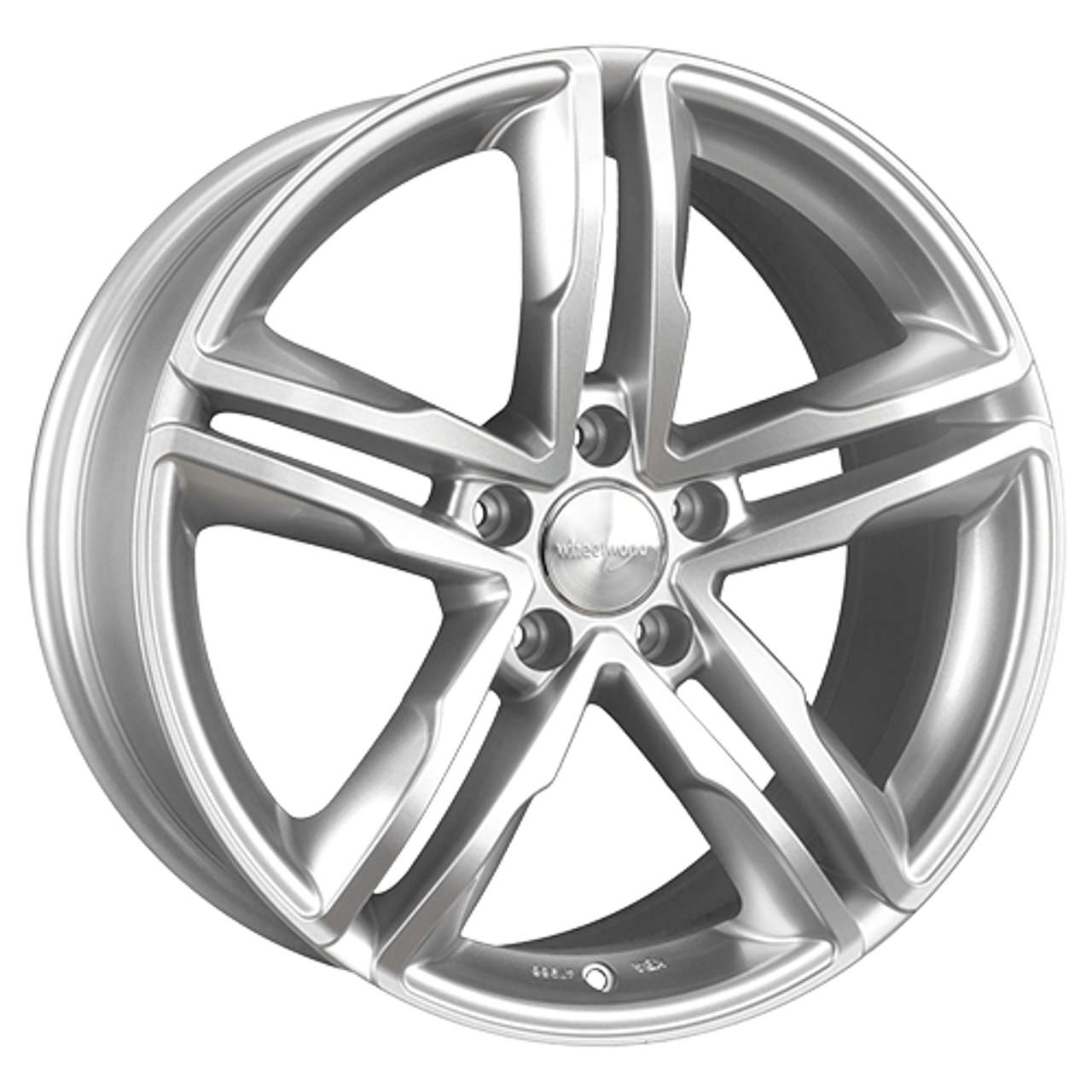 WHEELWORLD-2DRV WH11 Arktic Silber lackiert 7.5Jx17 5x112 ET28