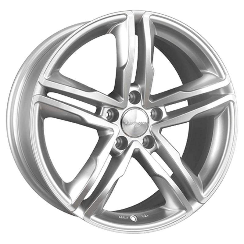 WHEELWORLD-2DRV WH11 Arktic Silber lackiert 9.0Jx20 5x112 ET33