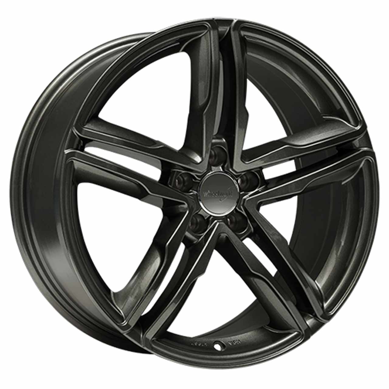 WHEELWORLD-2DRV WH11 Dark gunmetal full painted 8.0Jx18 5x112 ET40