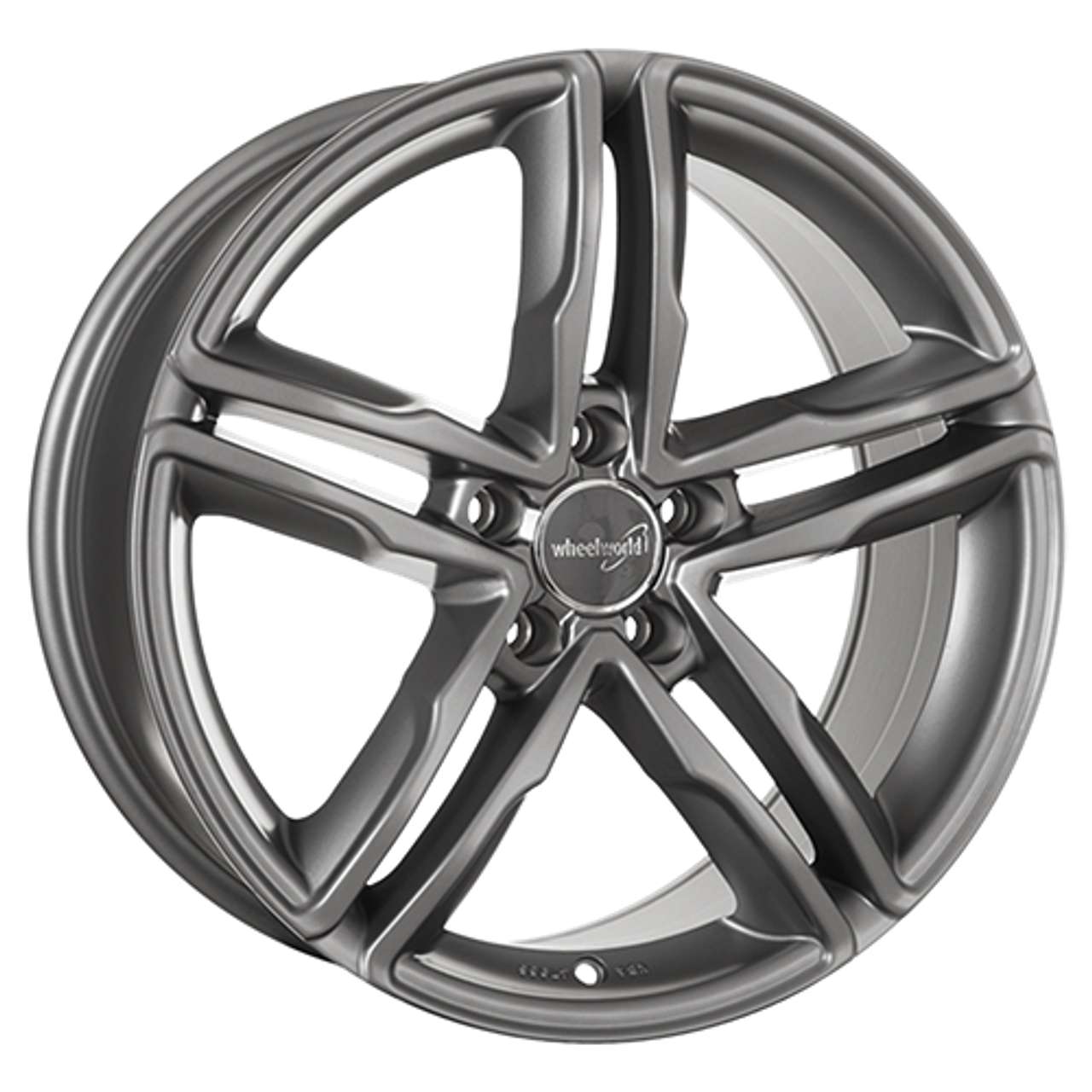 WHEELWORLD-2DRV WH11 Daytona Grau lackiert 7.5Jx17 5x112 ET28