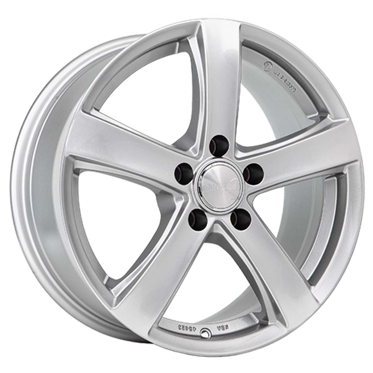 WHEELWORLD-2DRV WH24 Race Silber lackiert 6.5Jx16 5x112 ET50