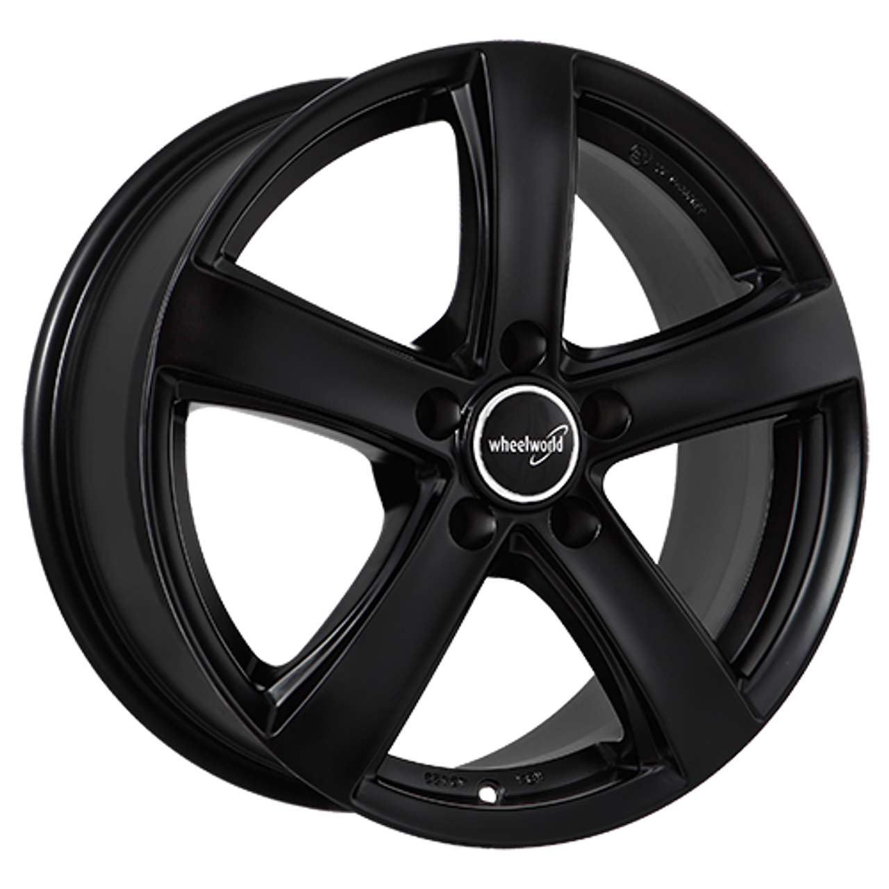 WHEELWORLD-2DRV WH24 schwarz mattlackiert 6.5Jx16 5x108 ET50