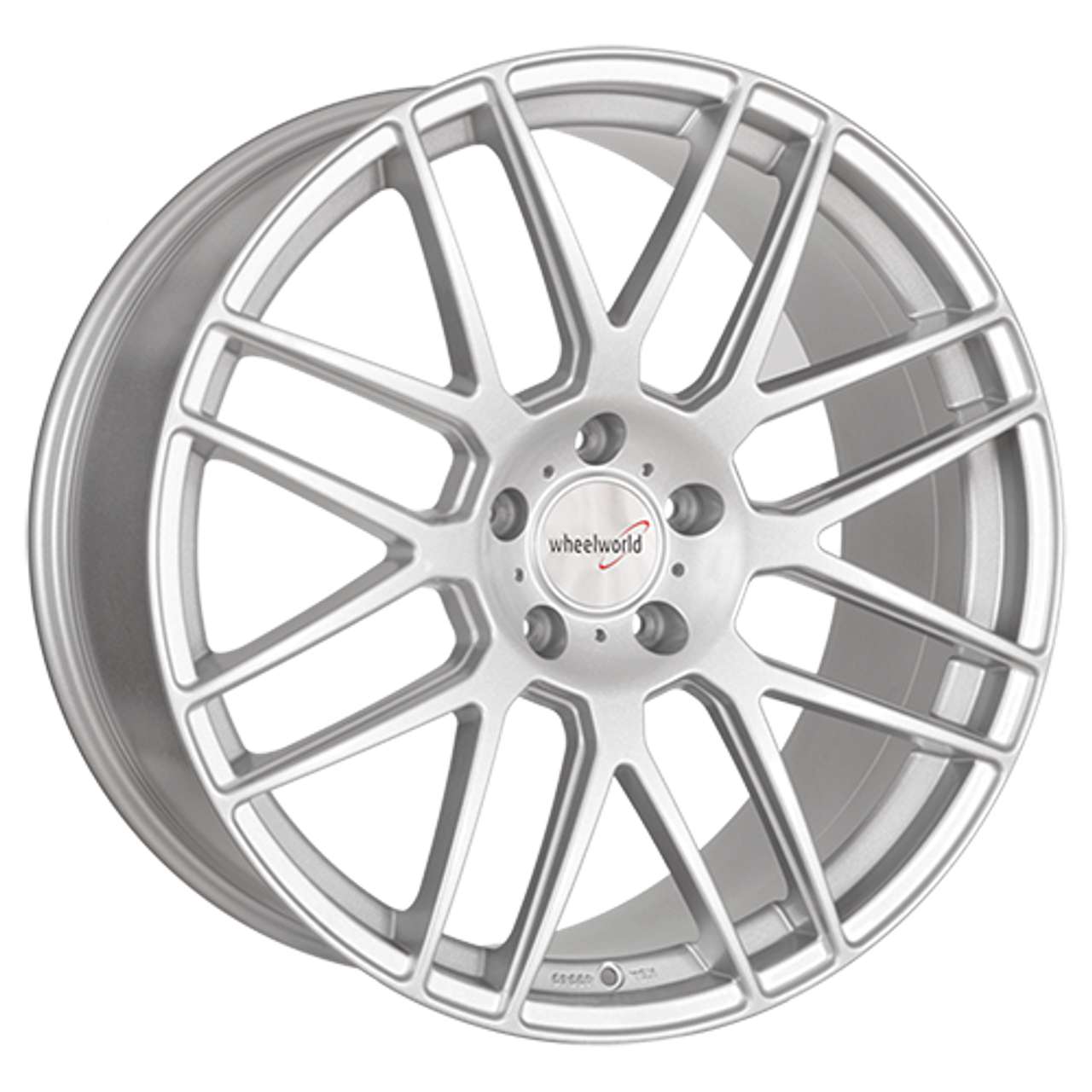 WHEELWORLD-2DRV WH26 full silver 10.0Jx22 5x112 ET35