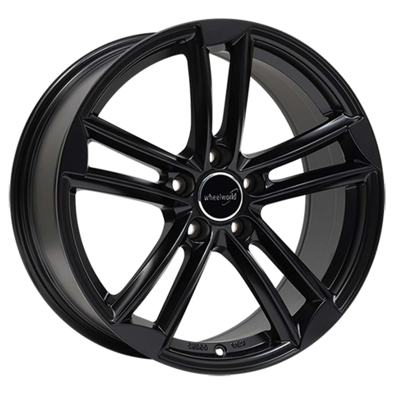 WHEELWORLD-2DRV WH27 schwarz mattlackiert 9.0Jx20 5x112 ET37