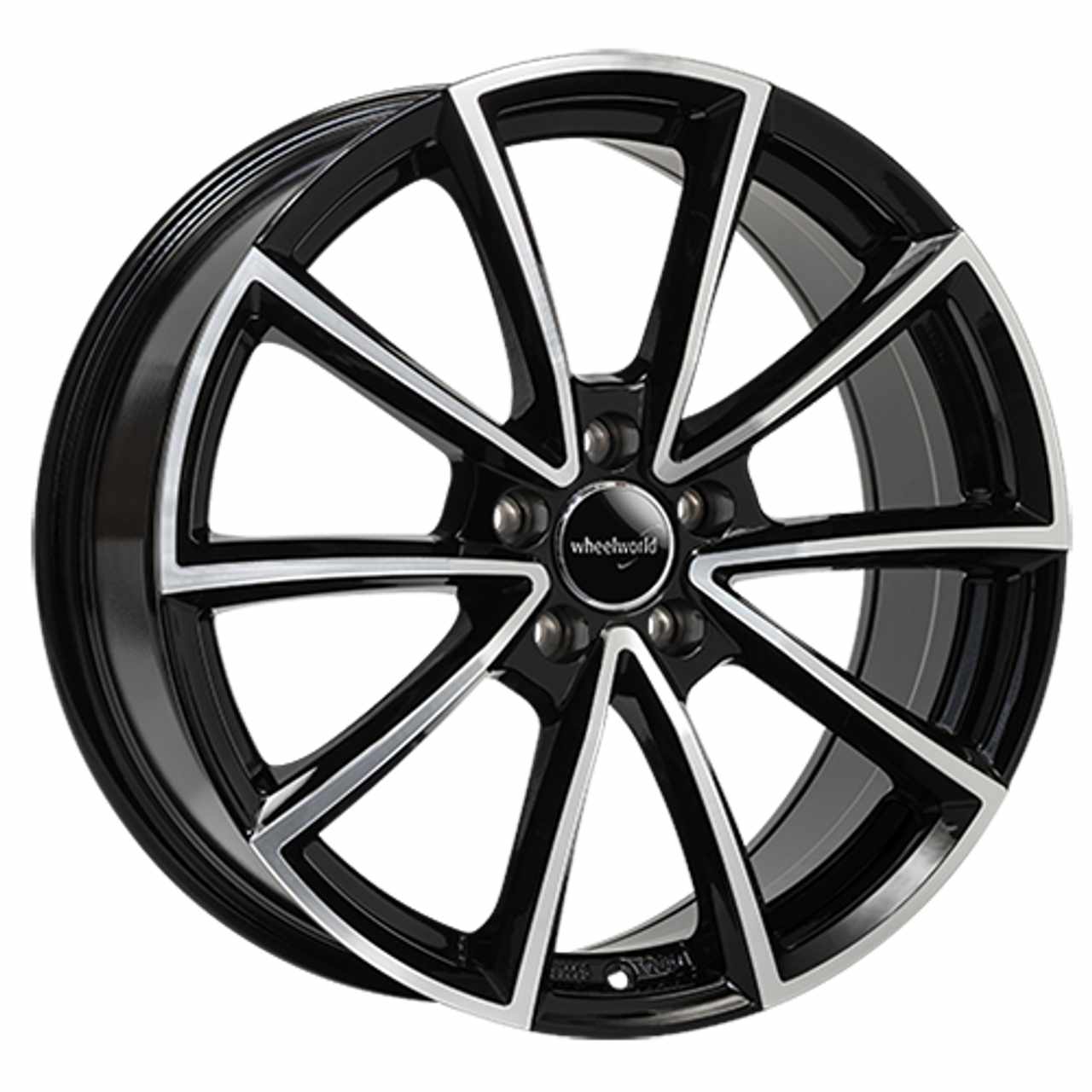 WHEELWORLD-2DRV WH28 schwarz hochglanzpoliert 7.5Jx17 5x112 ET35