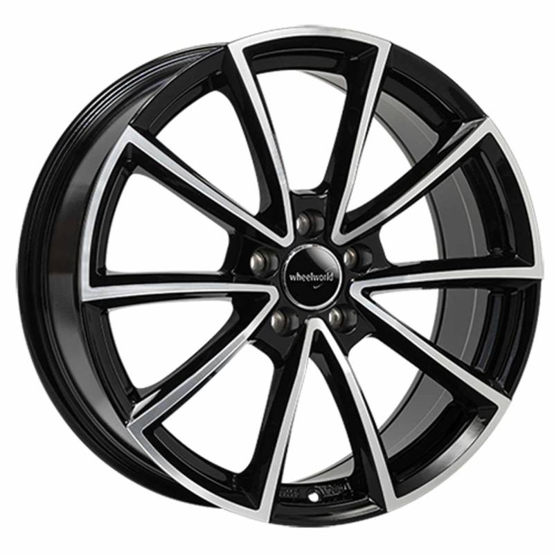 WHEELWORLD-2DRV WH28 schwarz hochglanzpoliert 7.5Jx17 5x112 ET35