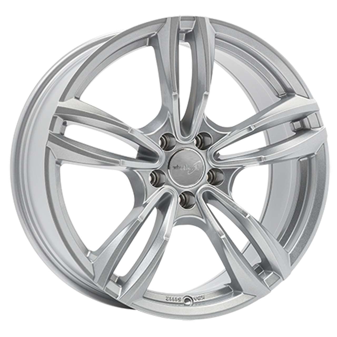 WHEELWORLD-2DRV WH29 RS Race Silber lackiert 8.5Jx19 5x112 ET25