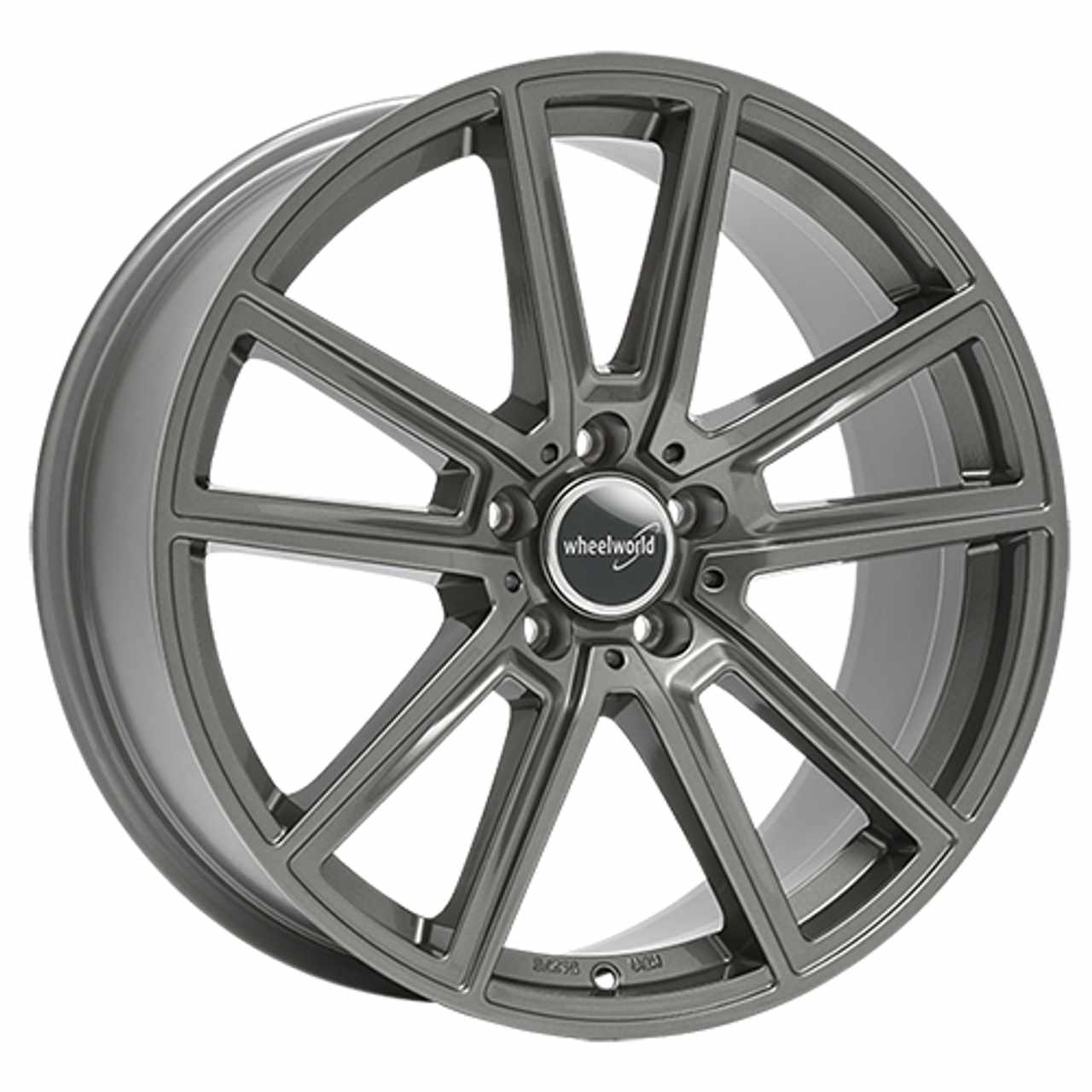 WHEELWORLD-2DRV WH30 DG+ Daytona Grau lackiert 7.5Jx17 5x112 ET36