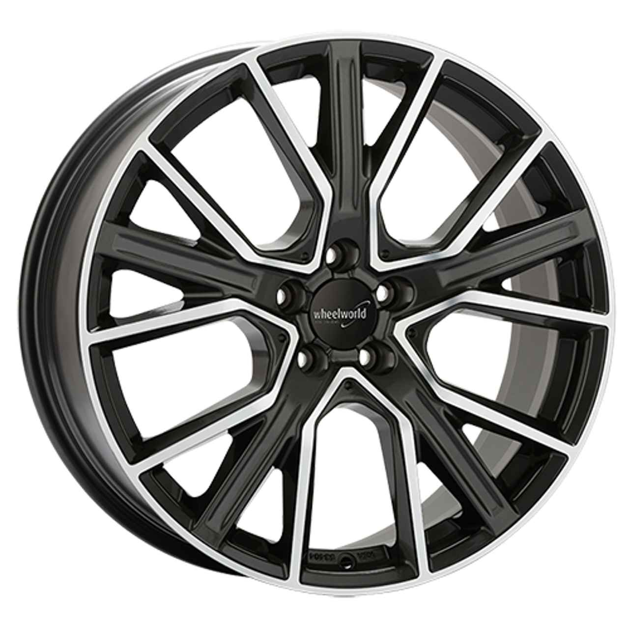 WHEELWORLD-2DRV WH34 dark gunmetal full machined 7.5Jx17 5x112 ET45