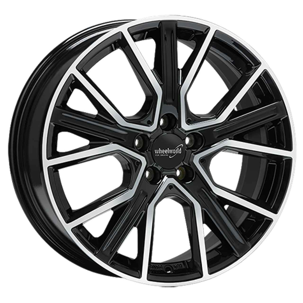 WHEELWORLD-2DRV WH34 schwarz hochglanzpoliert 7.5Jx17 5x112 ET35