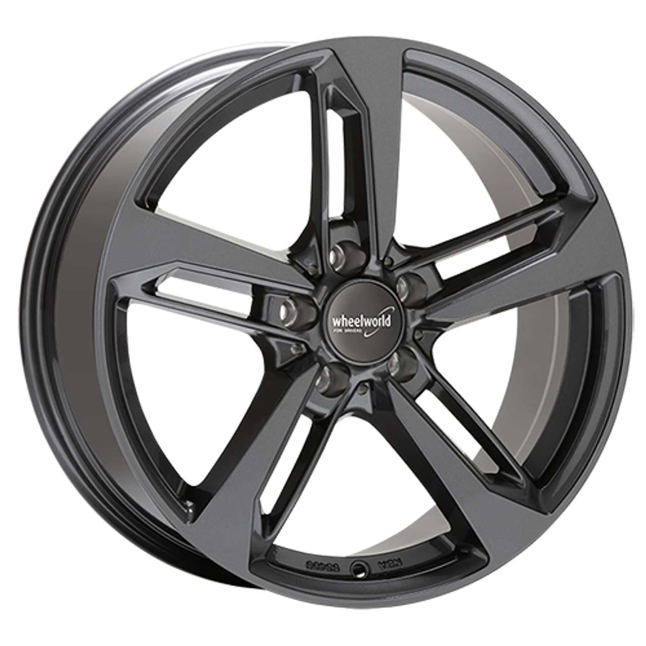 WHEELWORLD-2DRV WH36 Dark gunmetal full painted 8.0Jx18 5x112 ET40