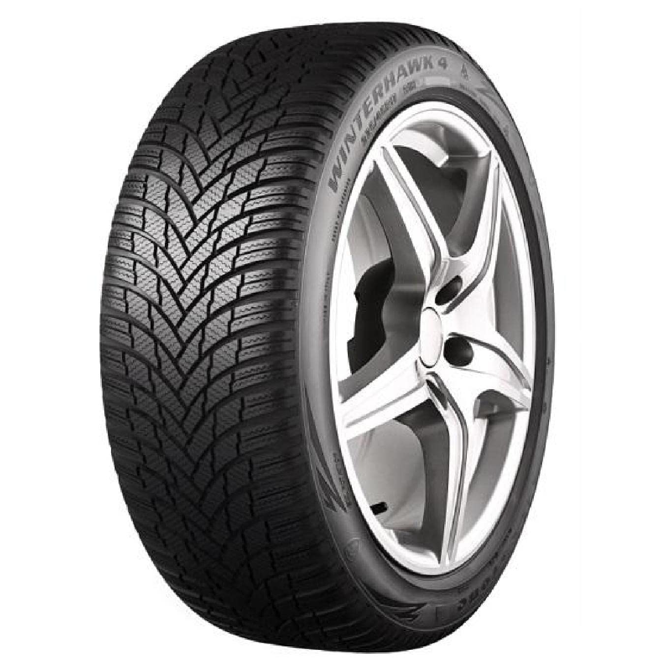 Firestone 18087 WINTERHAWK 4 - 205/55 R16 91H - C/B/71 - Winterreifen (PKW & SUV) von Firestone