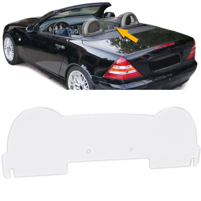 Windschutz Windschott Acrylglas Klar für Mercedes SLK R170 ab 1996-2004