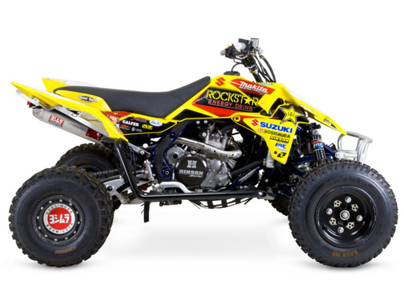 YOSHIMURA USA RS5 Full Exhaust System - Suzuki LT-R 450 QUADRACER