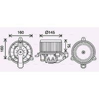 Innenraumgebläse AVA COOLING FD8626 von Ava Cooling