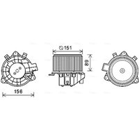 Innenraumgebläse AVA COOLING FT8439 von Ava Cooling