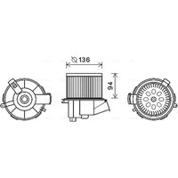 Innenraumgebläse AVA COOLING PE8387 von Ava Cooling