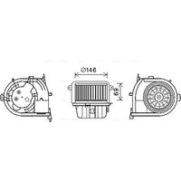 Innenraumgebläse AVA COOLING RT8591 von Ava Cooling