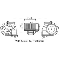 Innenraumgebläse AVA COOLING RT8594 von Ava Cooling