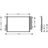 Kondensator, Klimaanlage AVA COOLING ALA5088D AVA von Ava Cooling