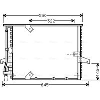 Kondensator, Klimaanlage AVA COOLING BW5180 von Ava Cooling