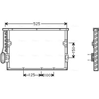 Kondensator, Klimaanlage AVA COOLING BW5191 von Ava Cooling