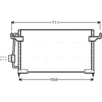 Kondensator, Klimaanlage AVA COOLING CN5085 von Ava Cooling